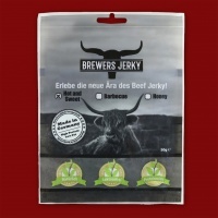 Brewers Jerky - Hot & Sweet, 50g RESTPOSTEN